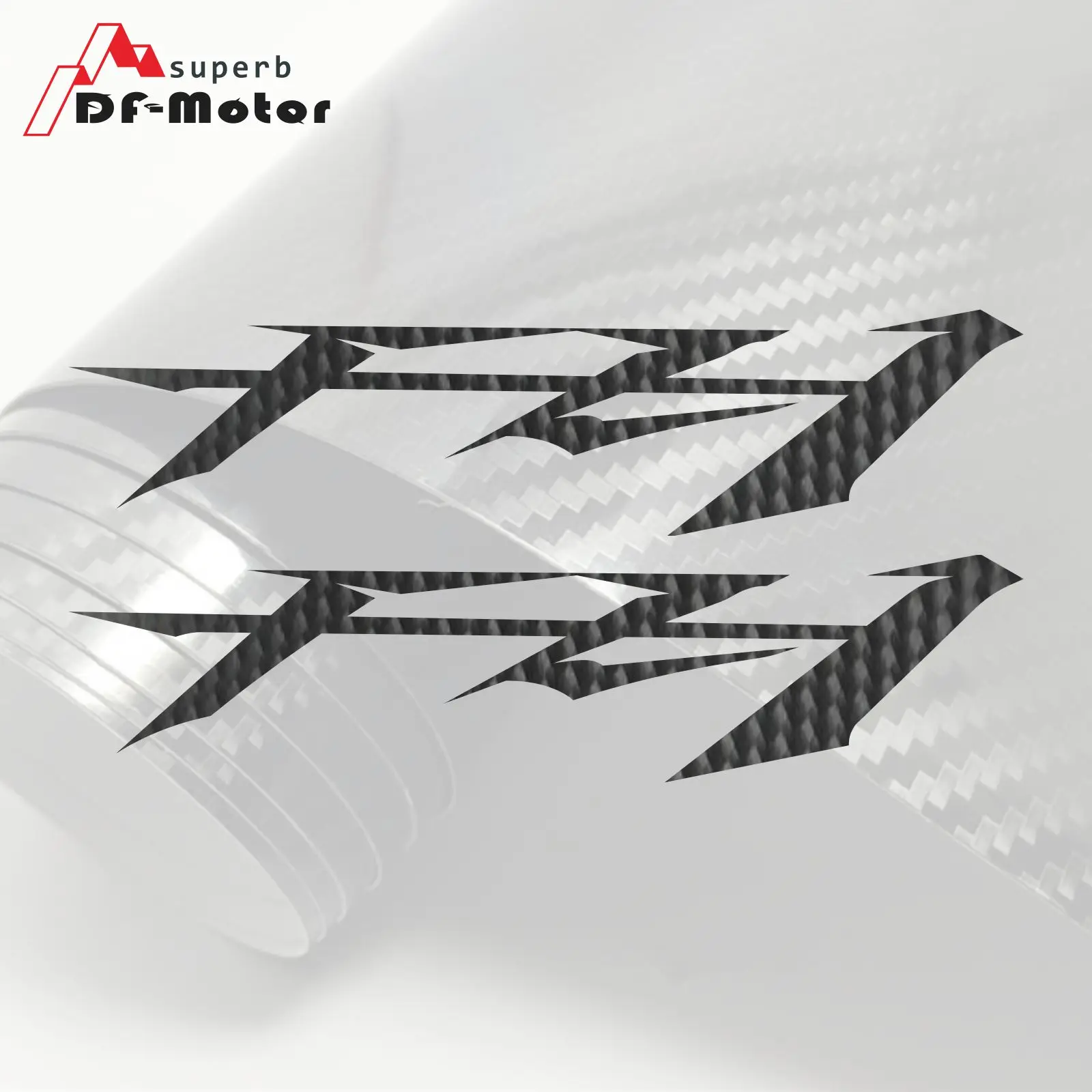 8Inch 5D Carbon Fiber Sticker Decal Motorcycle Car Wheels Fairing Helmet DIY for Yamaha Fazer FZ1 1000 | Автомобили и мотоциклы