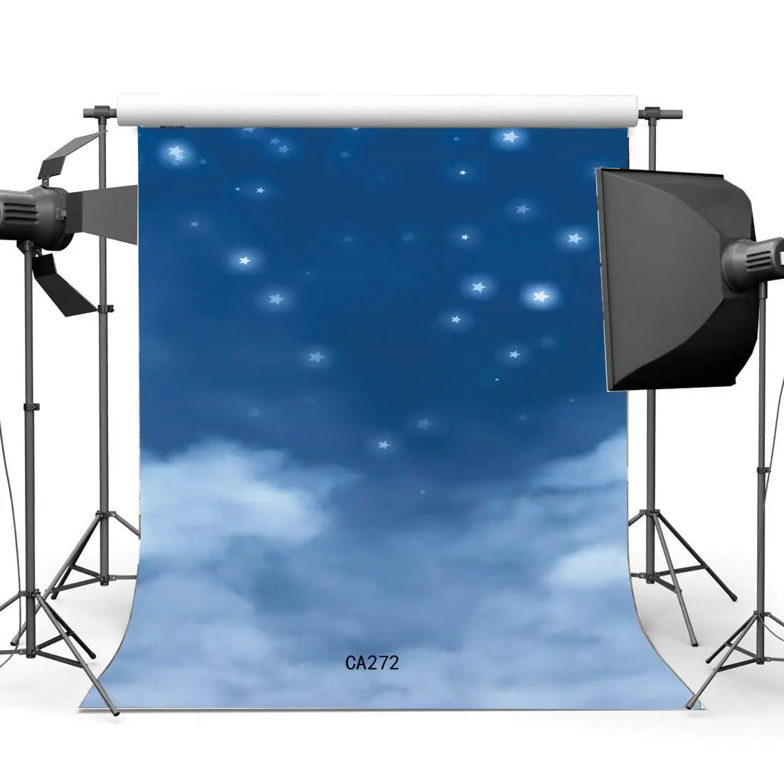 

5x7ft Photography Backdrop Gliter Starry Night Sky Bokh Seamless Newborn Baby Toddlers Portraits Background