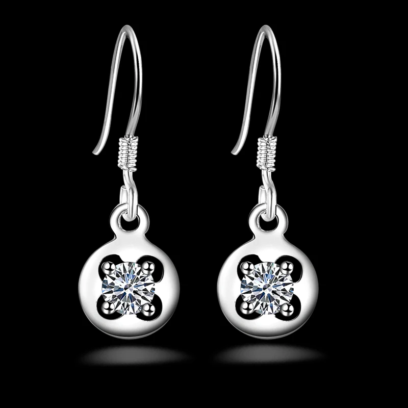 Uroru Винтаж Хрустальный цветок Серьги  путешествия модные женские туфли