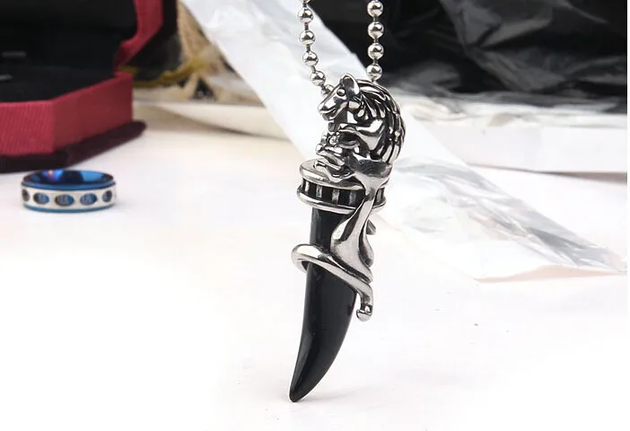 Ожерелье из титановой стали 1 шт. | Украшения и аксессуары