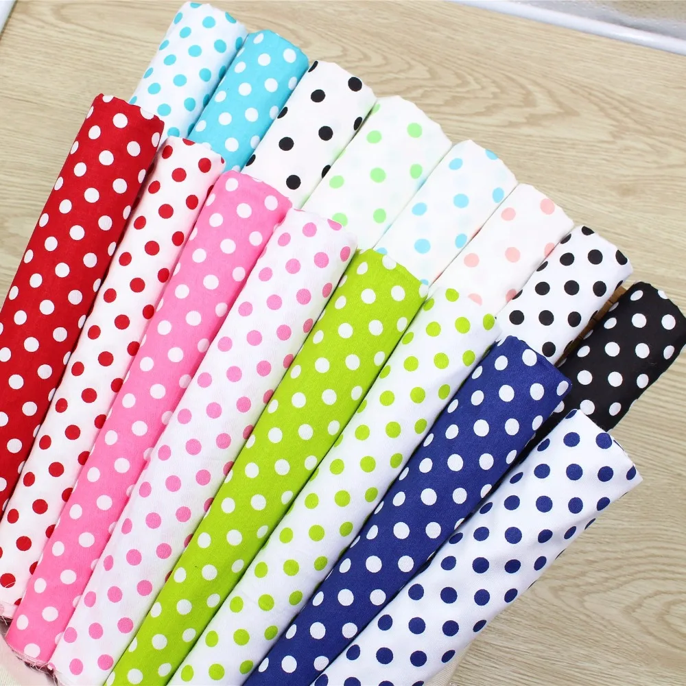 Хлопковая ткань в горошек шириной 1 6 м аксессуары для одежды ручной работы стиле