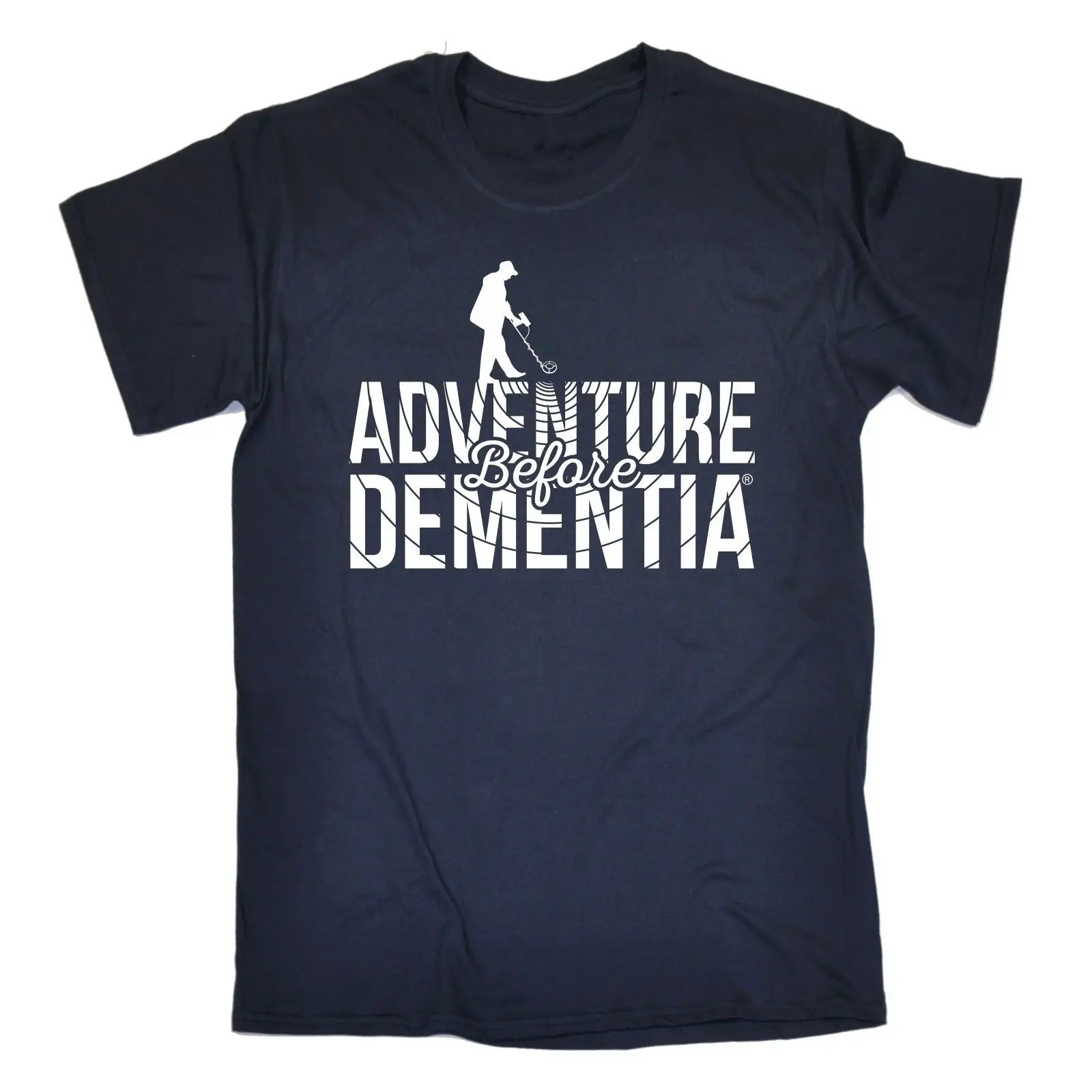 Футболка с принтом летняя футболка детектором металла Adventure Before Dementia забавная