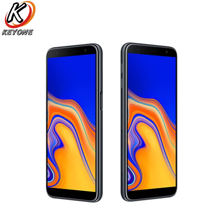 Samsung Galaxy J6 + мобильный телефон экран 6 дюймов 3 Гб ОЗУ 32 ПЗУ двойная задняя камера 13