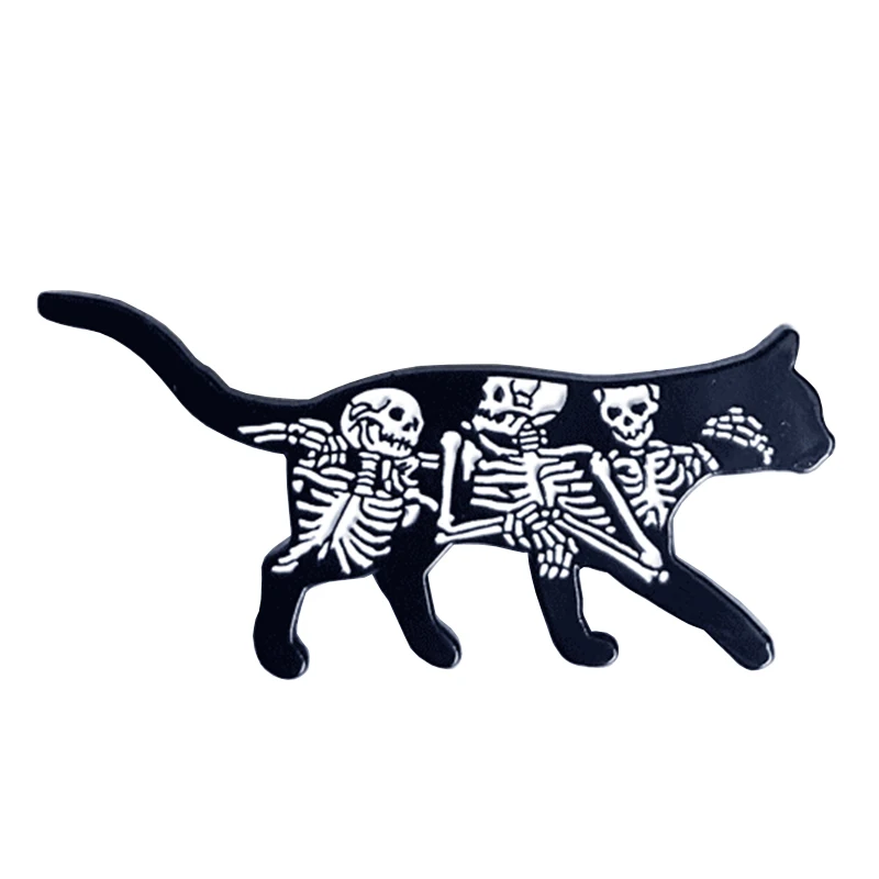 cat skull pin | Украшения и аксессуары