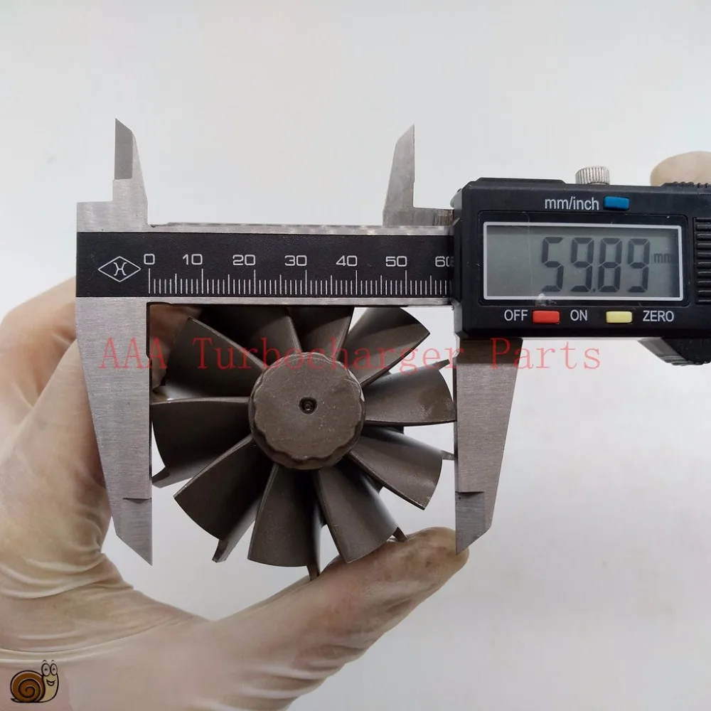 Детали турбокомпрессора HX35 турбокомпрессор 60x70mm 10blades поставщик детали