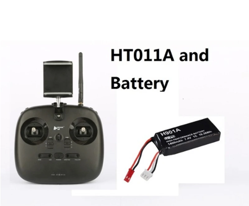 Передатчик HT011A с батареей для квадрокоптера Hubsan H501A H501M H216A H507A|Детали и