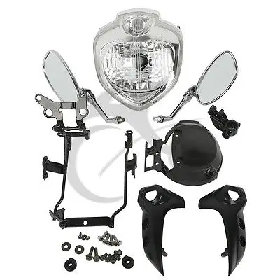 Комплект передних фар для мотоцикла фары в сборе YAMAHA FZ6 FZ6N 2004 2006 2005 2006| |