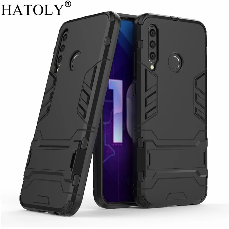 Защитный чехол HATOLY для huawei Honor 20 Lite ударопрочный силиконовый на заднюю панель