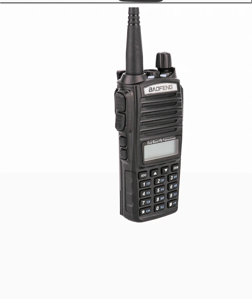 2 шт 20 км рация пара Baofeng uv-82 taki walki двухдиапазонный wolkie tokie радио сканер для 2 двухсторонних cibi радио приемопередатчик