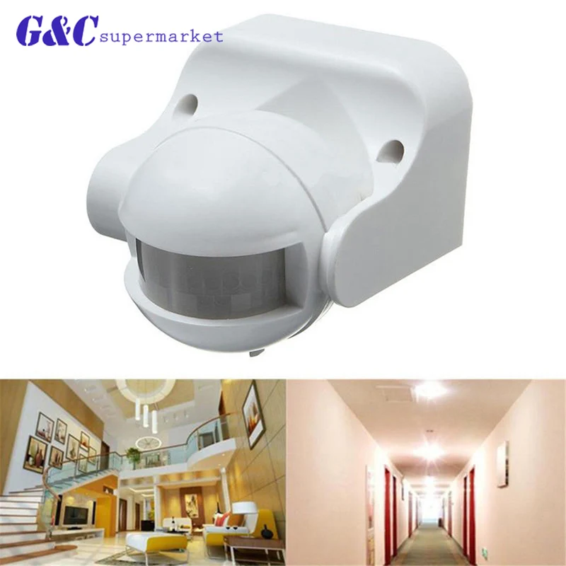 High quality 110-240V 180 Degree Outdoor Security PIR Infrared Motion Sensor Switch Movement Detector For Lighting | Электронные