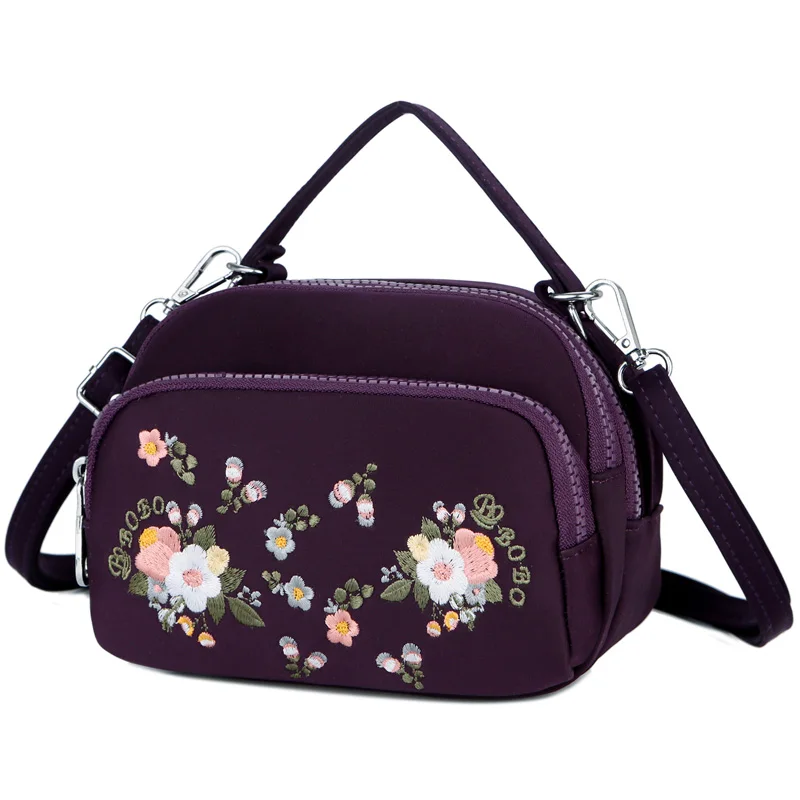 

Сумка женская через плечо, с вышивкой в китайском стиле