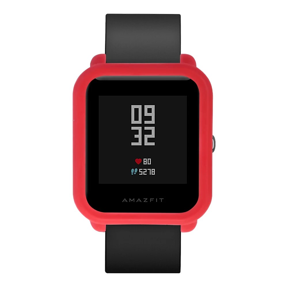 Многоцветный Тонкий Мягкий защитный чехол с рамкой для Xiaomi Huami Amazfit Bip Bit Youth Watch