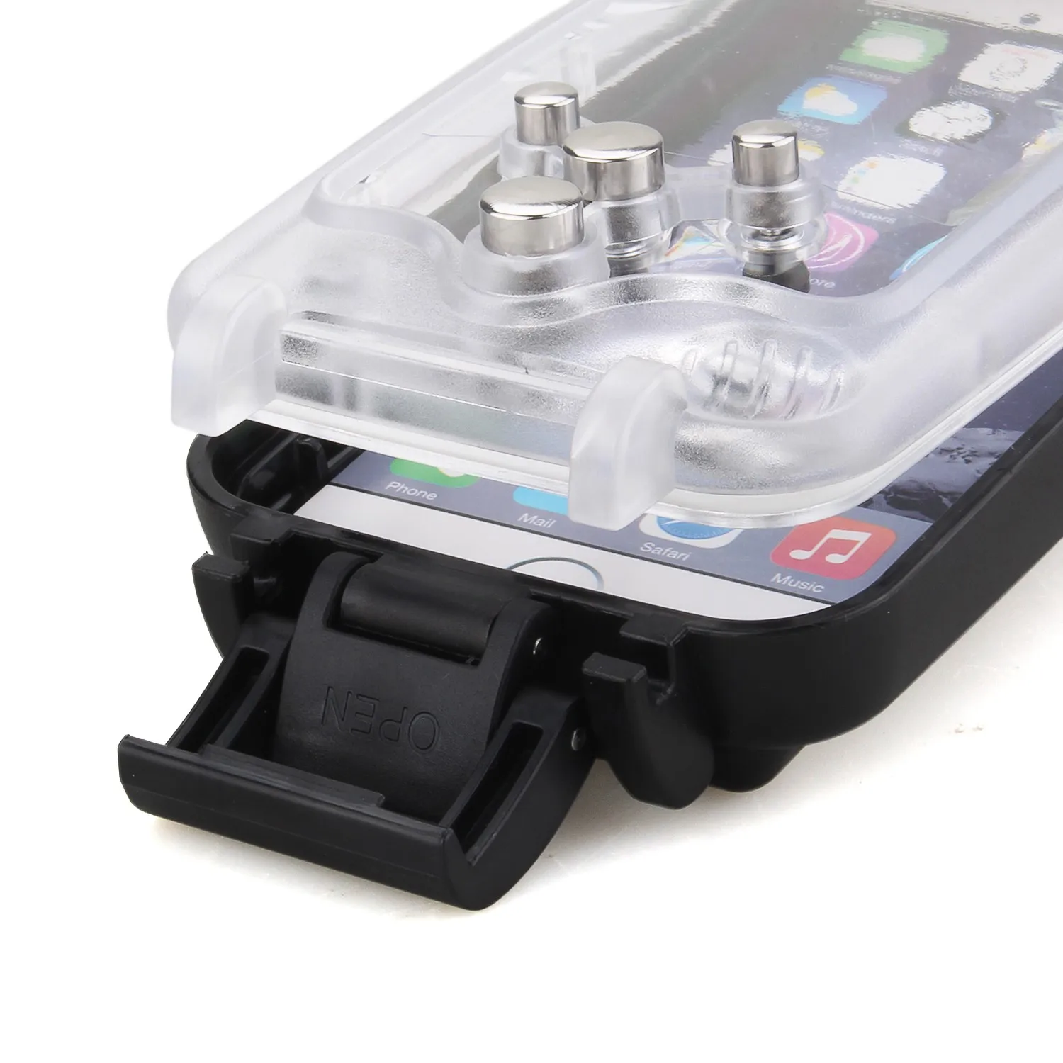 Meikon EasyDive 40 м/130 футов Водонепроницаемый подводный чехол для iPhone 7 Черный Белый