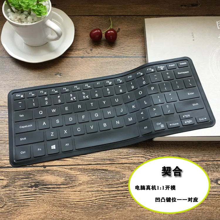 Водонепроницаемая силиконовая защитная пленка для клавиатуры Dell 14MR 14MD 14M 14CR 14LR