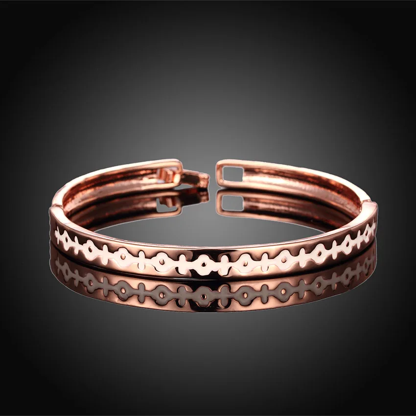 Ancient Words Bangle Rose Gold Color Wrist Bracelet Cuff Love Bracelets &amp Bangles Party Jewelry Decor wedding Gift For Women | Украшения