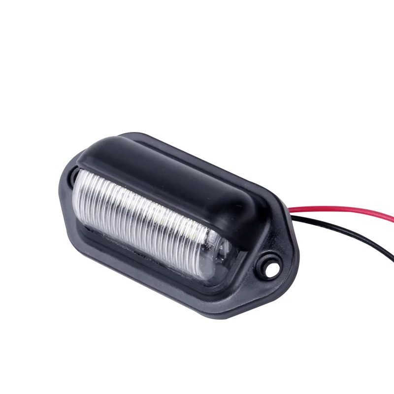 ROADOT 6 светодиодов белый Подсветка регистрационного номера 12V Универсальный