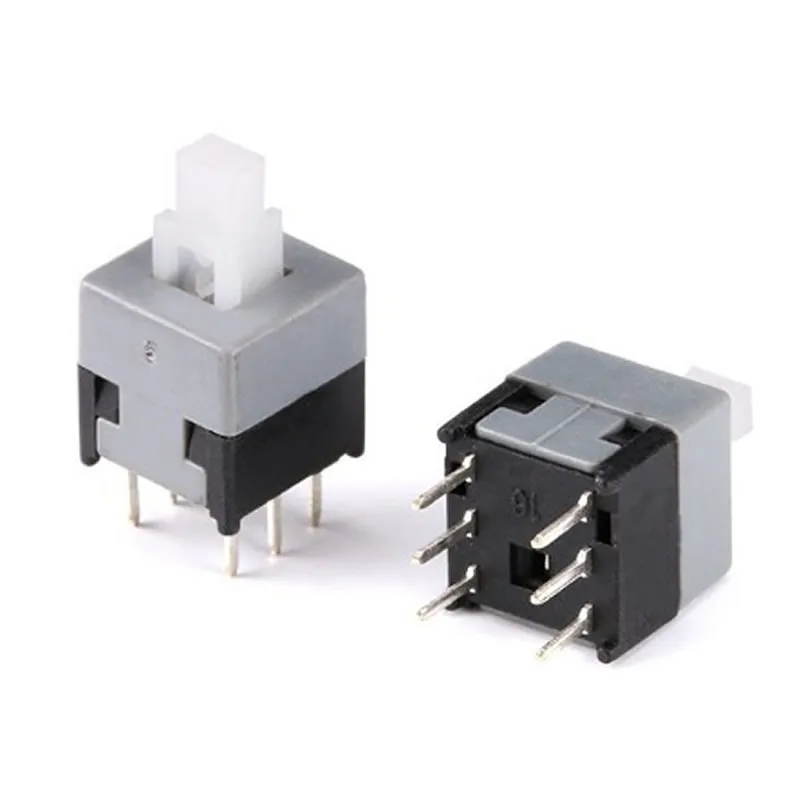Квадратный Тактильный кнопочный переключатель 20 шт./лот 6 контактов 8 5x8 5 мм не