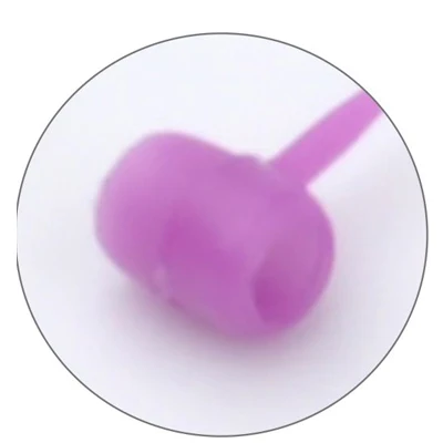 7 - Purple 500 шт/партия, пластиковый шнур, бирки для одежды, шнуры/уплотнения, 12 цветов, одежда, свинг, бирка, печать,, уплотнение-005 - Цвет: 7 - Purple