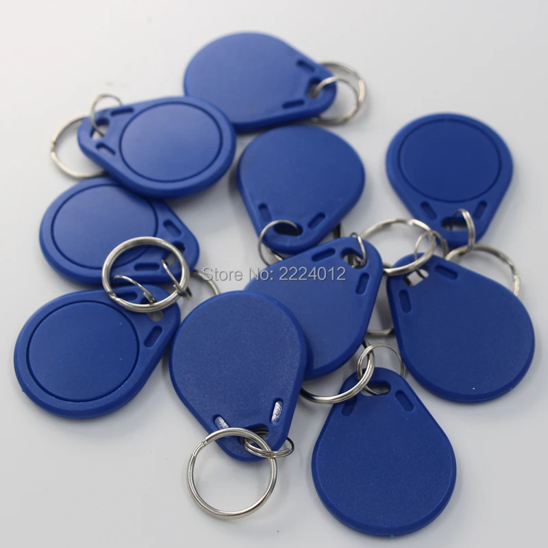 10 шт./лот 13 56 МГц S50 1k память ISO14443 IC Брелоки метки контроль доступа RFID карта поиска