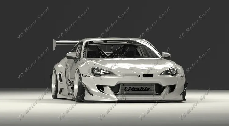 FRP волоконное стекло PD Ver.3 Aero стиль корпуса комплект подходит для 2012-2018 GT86 FT86 ZN6 FRS