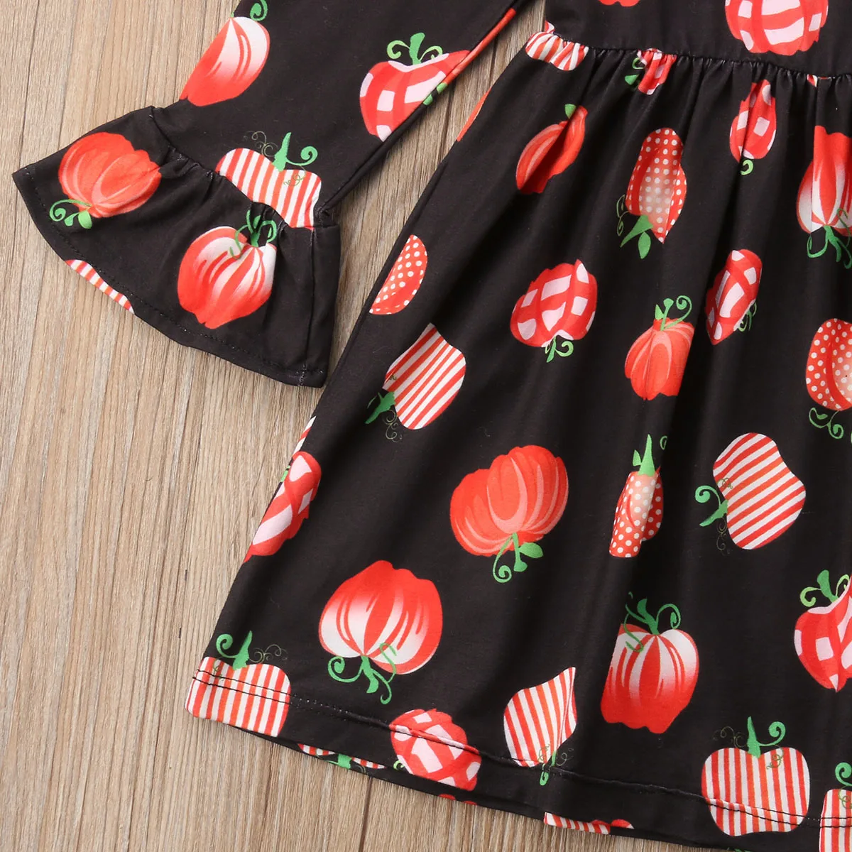 New Autumn Baby Girls Dress Toddler Princess KIds Halloween Pumpkin Dresses For Party Infant Children Clothing | Детская одежда и