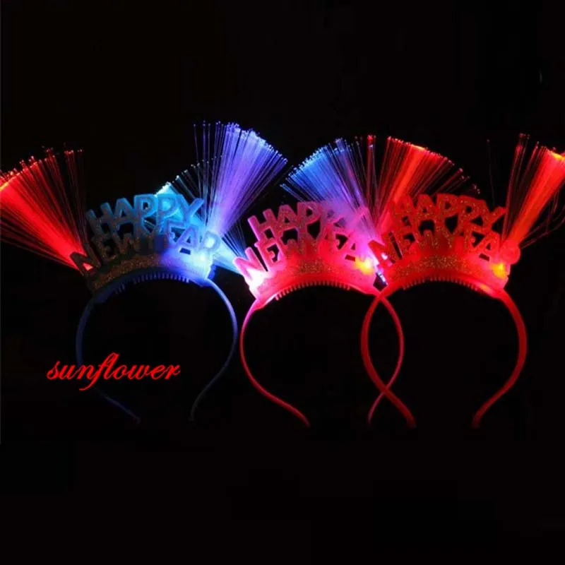 10 шт. мигание головная повязка гирлянда Rave события вечерние Банни Ангел повязки в