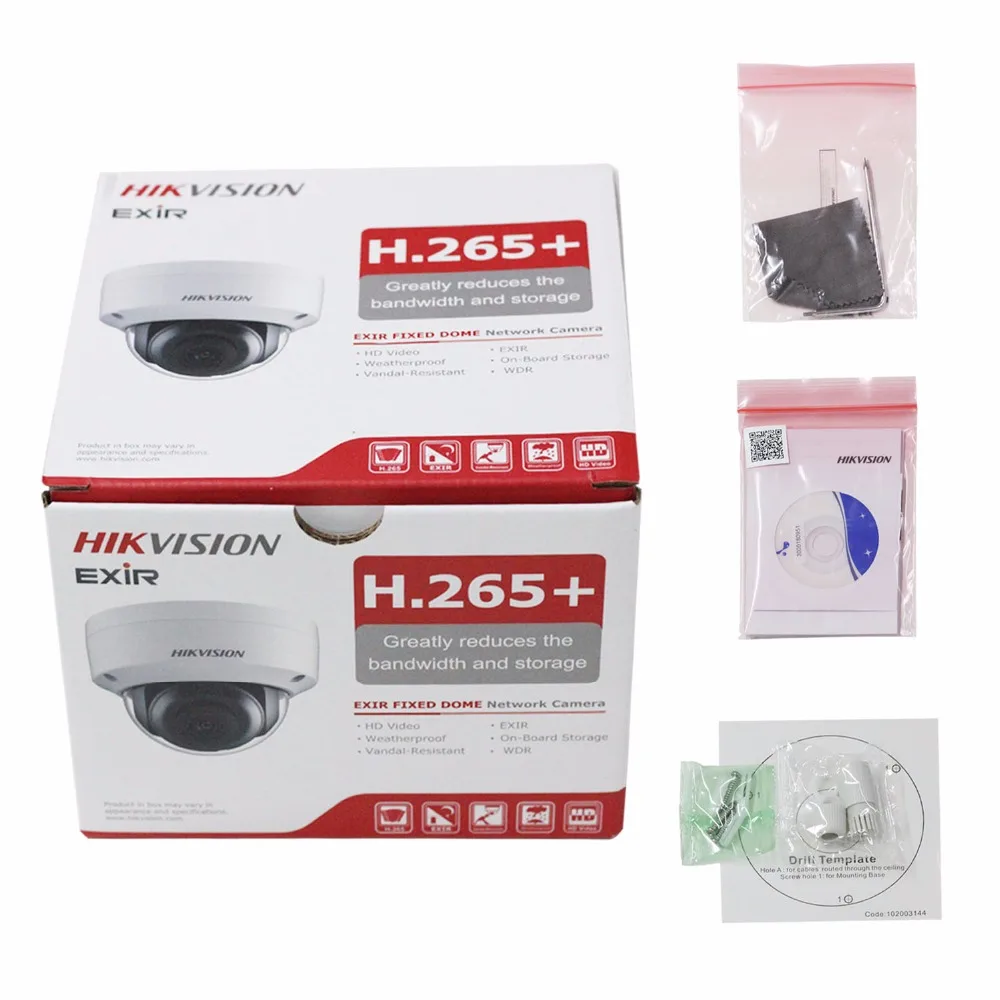 HIK PoE IP камера наружная DS 2CD2145FWD IS 4 МП CMOS IR колпак CCTV безопасности 30 м ночная версия