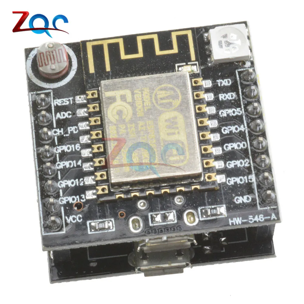 ESP8266 серийный WIFI Witty cloud Development Board ESP 12F Модуль MINI nodemcu для Arduino|nodemcu esp-12f|nodemcu mininodemcu