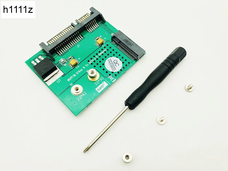 Переходник NGFF ( M2 ) SSD на SATA 2 5 дюйма M.2 SATA3 конвертируемая светодиодный 3 В