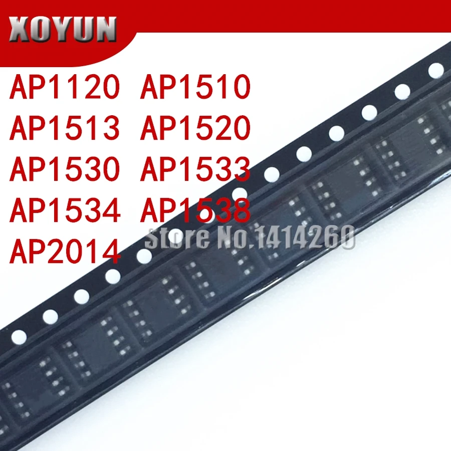 

5 шт. AP1120 AP1510 AP1513 AP1520 AP1530 AP1533 AP1534 AP1538 AP2014 лапками углублением SOP-8