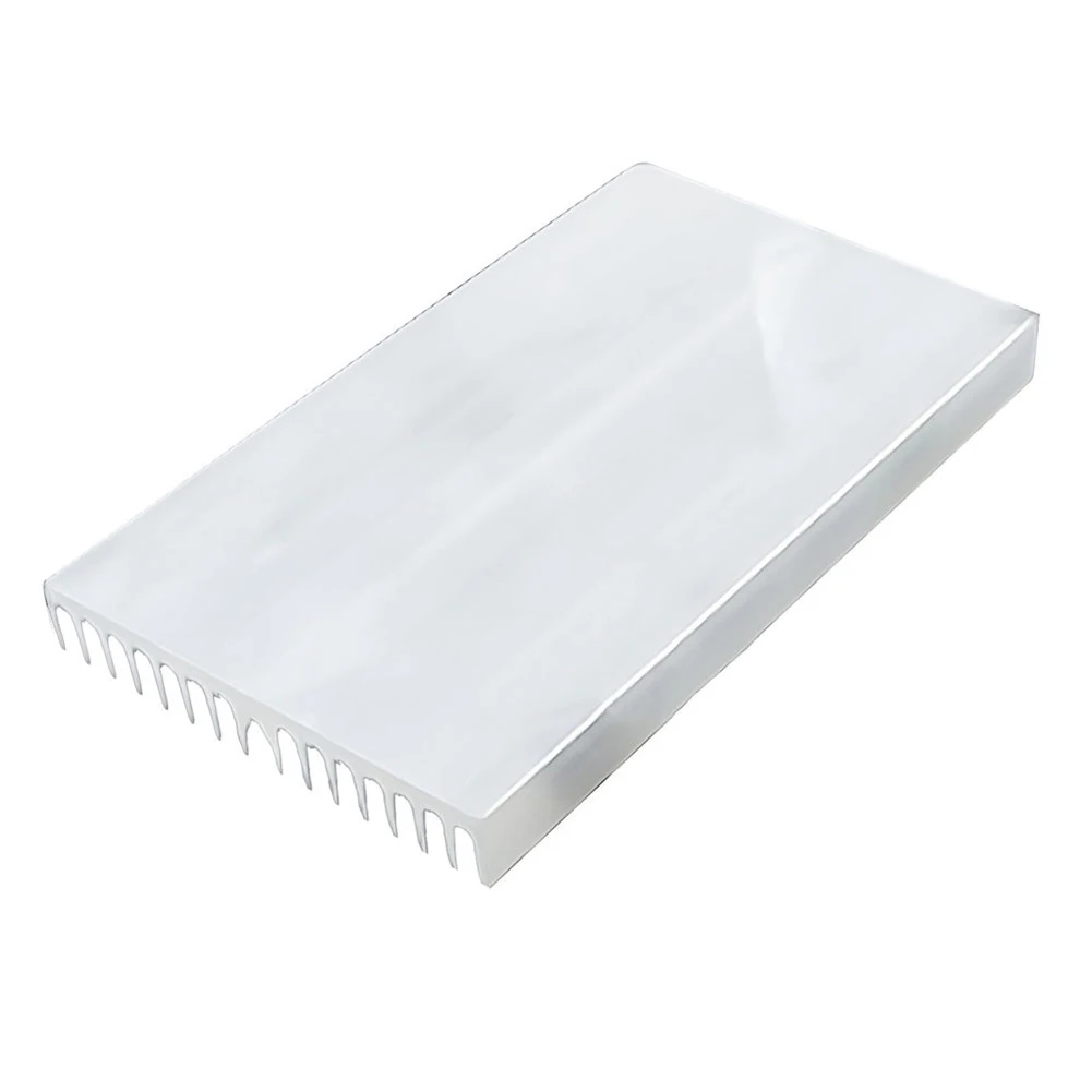 

100x60x10mm Silver Tone Aluminum Cooler Radiator Cooling Heat Sink Heatsink