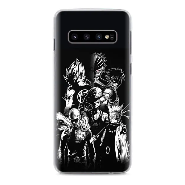 04 Отбеливать один удар человек телефон чехлы для Samsung Galaxy S8 S9 S10 плюс S10e M10 M20 S6 S7 Край жесткий поликарбонатный чехол-крышка - Цвет: 04