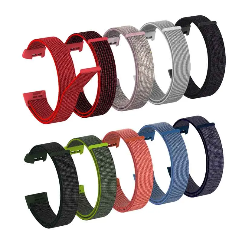 Нейлоновый ремешок Correa для Fit bit Fitbit Charge 3 Band Смарт фитнес браслет спортивные часы
