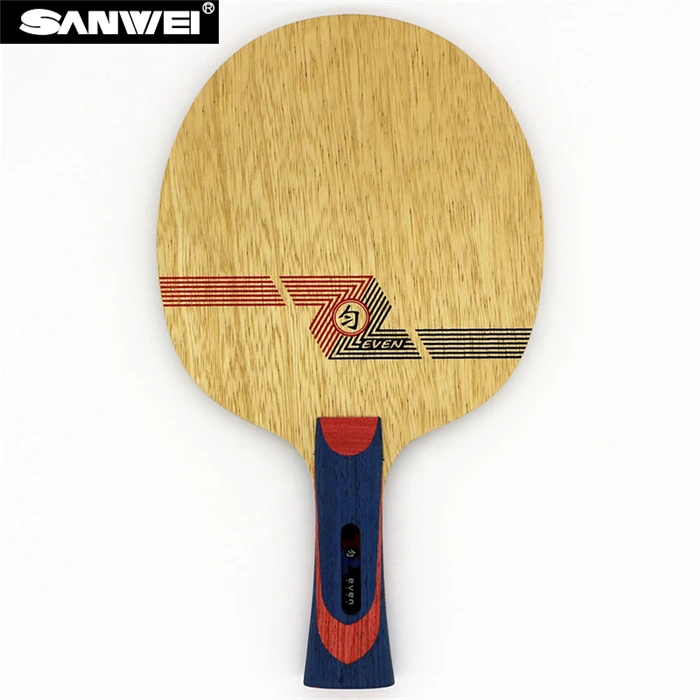 Лезвие для настольного тенниса Sanwei WHITE EVEN (BY 1091) 10 + 9 мягких карбоновых 40 +) ракетки