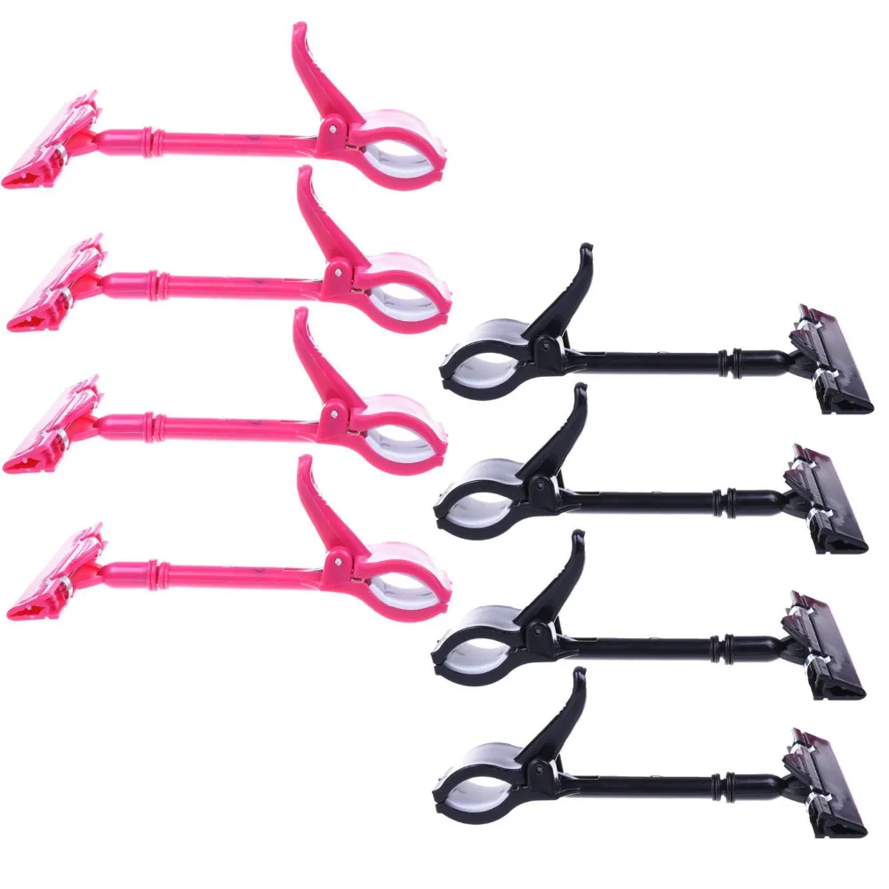 8 шт. популярный регулируемый пластиковый зажим держатель для рекламных