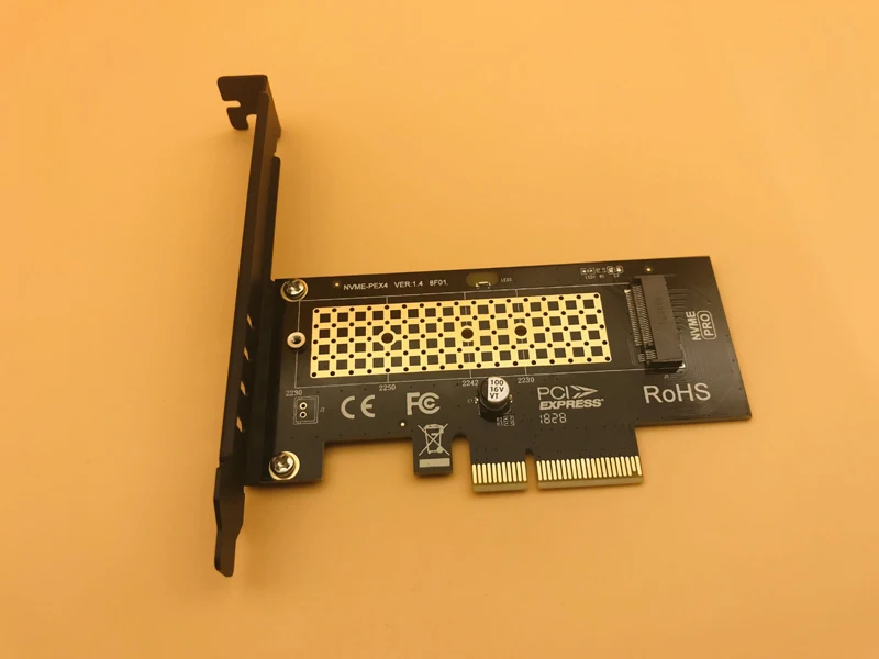 Полная скорость хорошая новинка M.2 NVMe SSD NGFF на PCIE X4 адаптер M ключ интерфейсная
