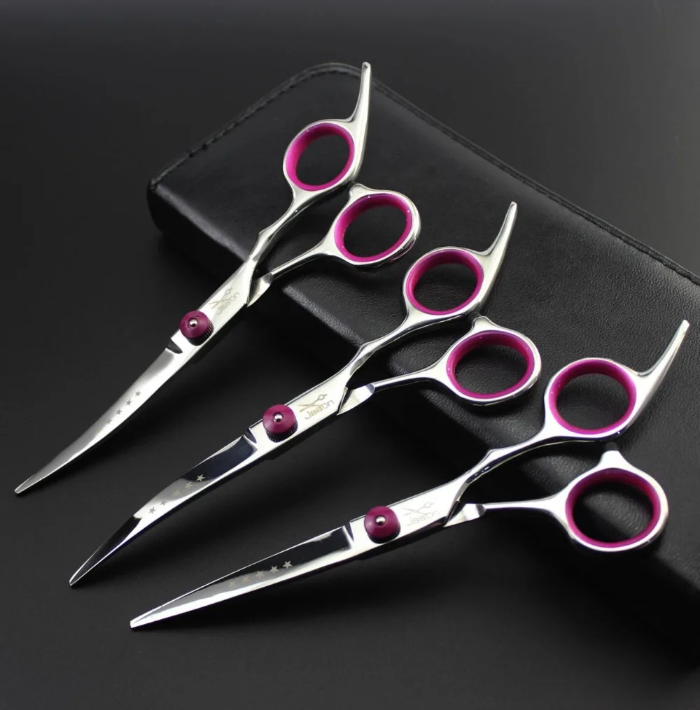 Фабричные магазины! 4 шт./комплект ножницы для груминга домашних животных 7