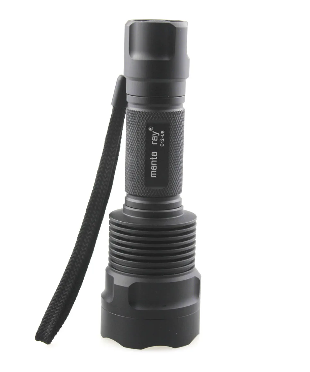 Манта C12-UE LUMINUS SST-40-W 1650lm 12x7135 8-режим интеграции на открытом воздухе тактический светодиодный фонарик(1x18650