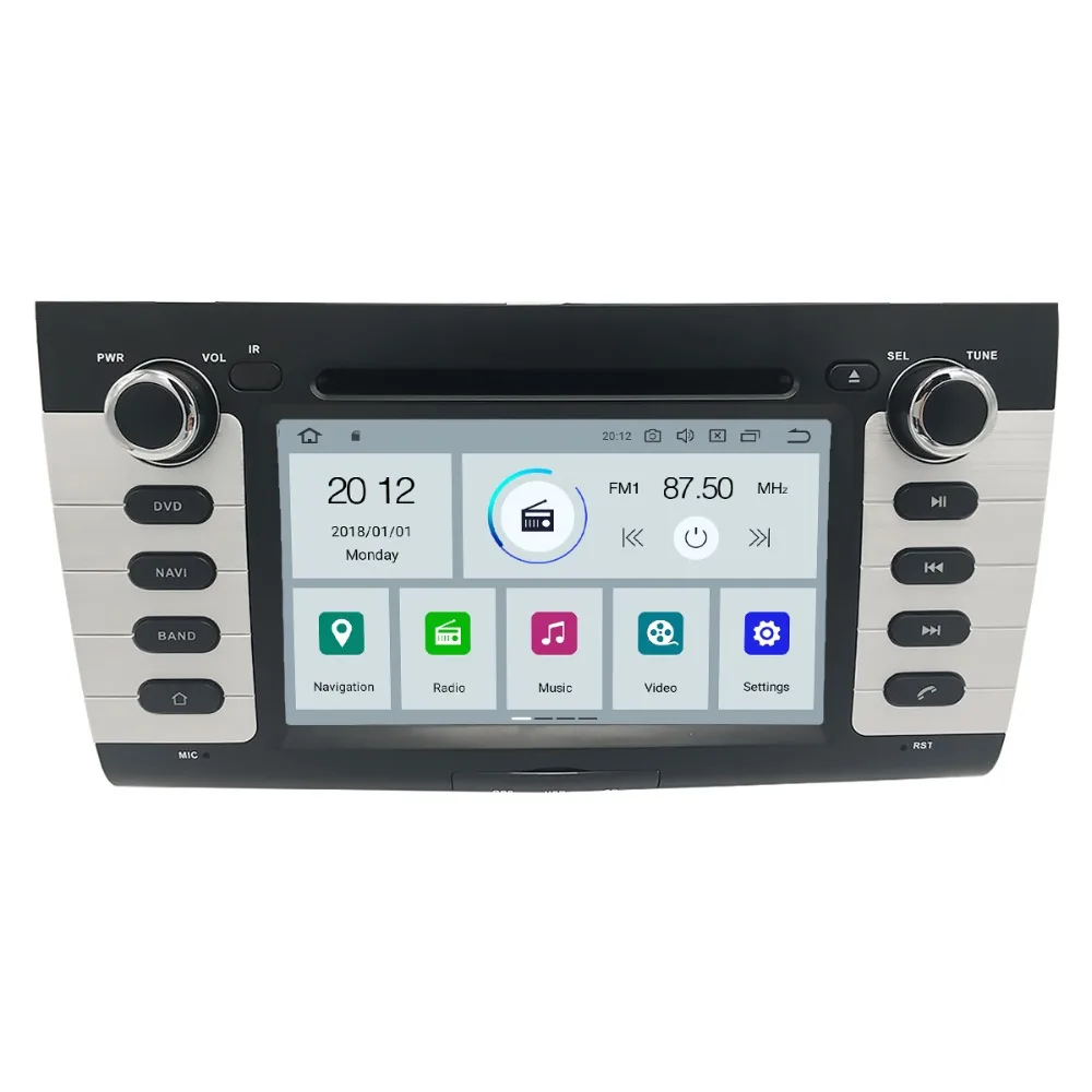 Aotsr Android 9 0 автомобиля gps навигация dvd плеер для SUZUKI SWIFT 2004 2010 мультимедийное радио