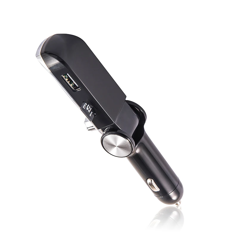 Rylybons Aux Bluetooth fm-передатчик комплект громкой связи автомобильный беспроводной MP3