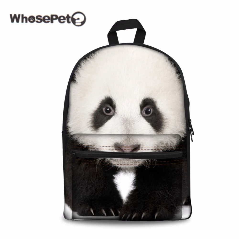 WHOSEPET 3D кошки плечо школьный ранец для мальчиков девочек детская книга сумка