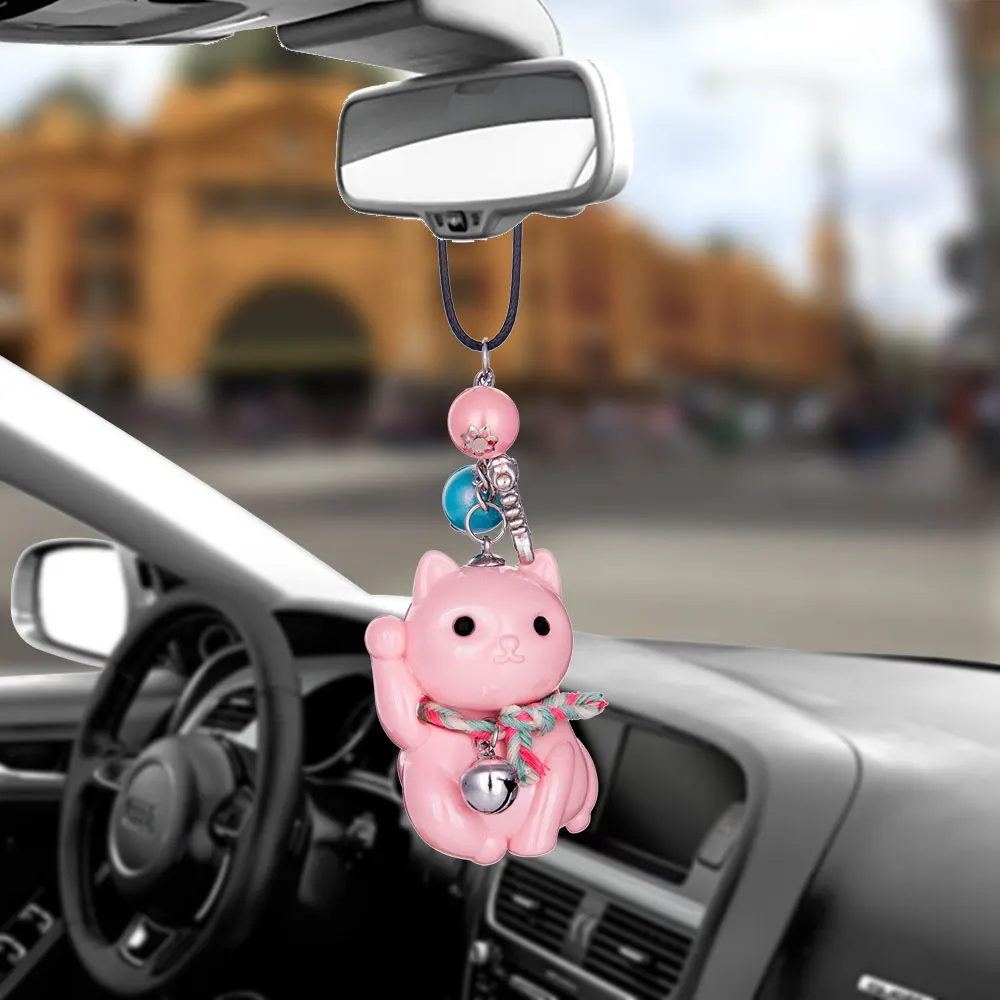 Автомобильная подвеска акриловая luncky Fortune Cat автомобильное украшение шарм авто