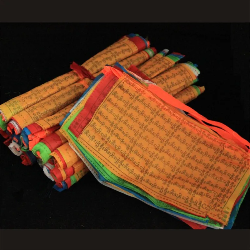 Тибетский буддистский молитвенный флаги 20 флагов Стиль Декоративный Флаг всего 5