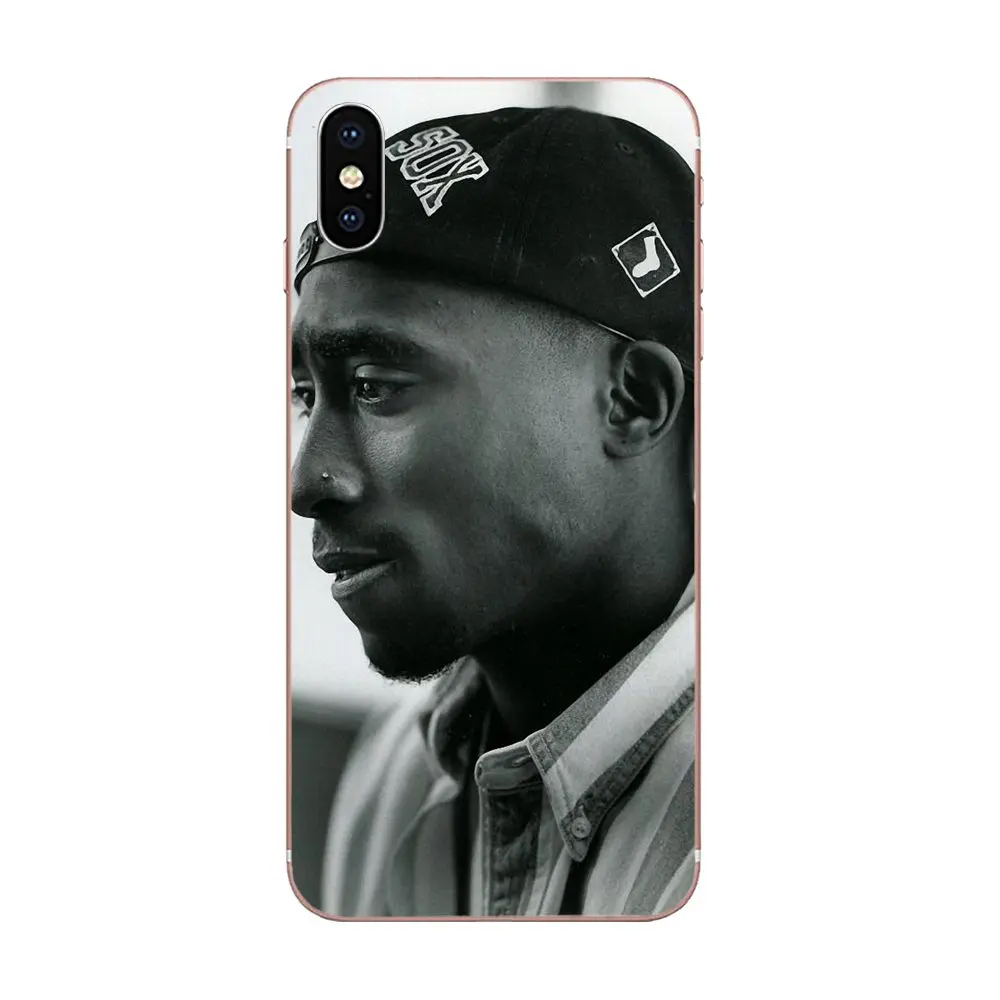 2 Pac для телефона с изображением Тупака Шакура Xiaomi Note 3 4 mi 4C 4i 5 5S 5X6 6X A1 Max x Мягкая