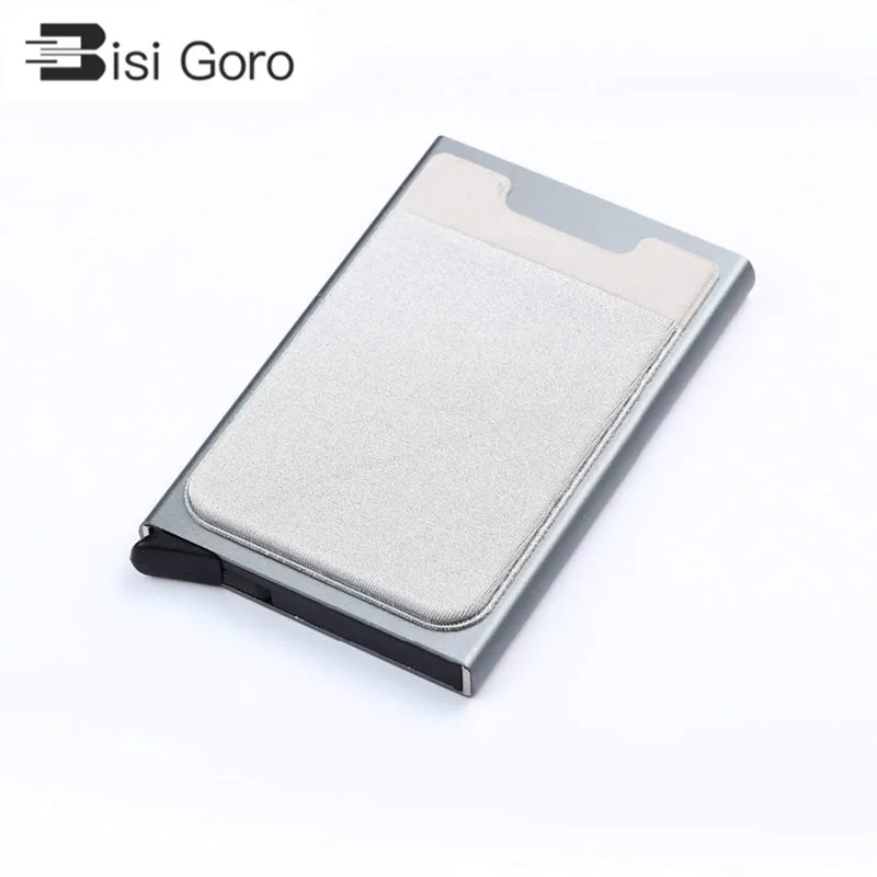 BISI GORO 2019 для мужчин и женщин Карманный чехол RFID алюминиевый кошелек сделай сам