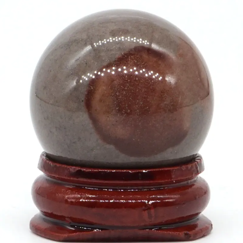 

Natural Desert Jasper Ball Natural Mineral Quartz Sphere Hand Massage Crystal Ball Healing Feng Shui Home Decor Accessory 30mm
