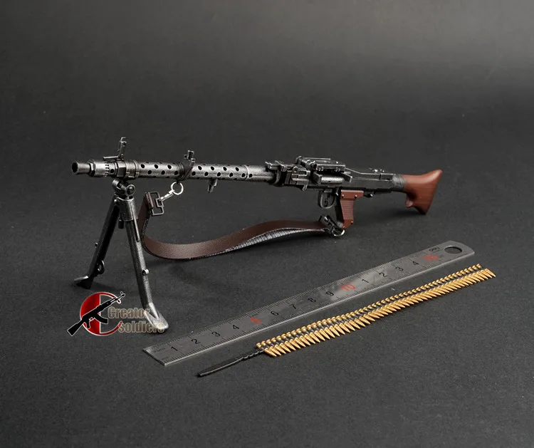 Estartek 1/6 MG34 оружие для 12 дюймов фигурку чувство &quotсделай сам&quot|Игровые фигурки и