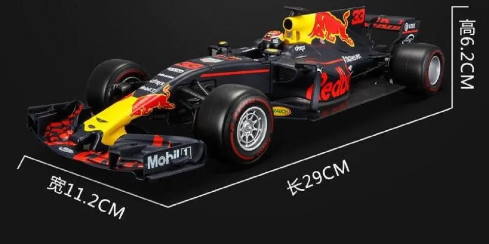 Модель гоночного автомобиля № 33 BBURAGO 1:18 2017 INFINITI RB13 Новый в коробке|Наземный