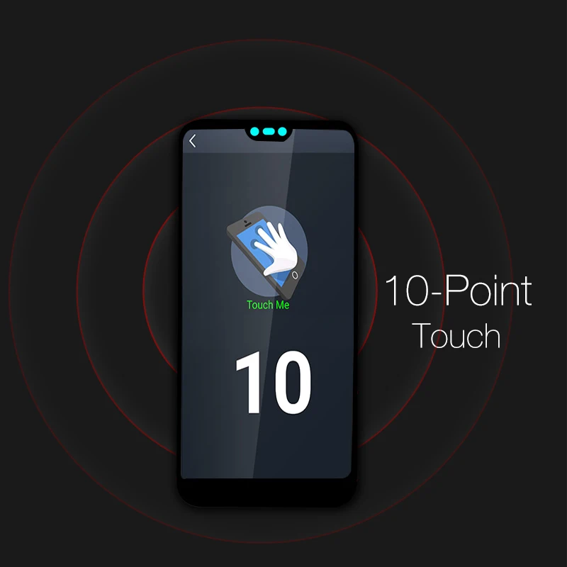 100% Оригинальный ЖК дисплей для Huawei P20 Lite + рамка 10 сенсорный экран Nova 3E дигитайзер