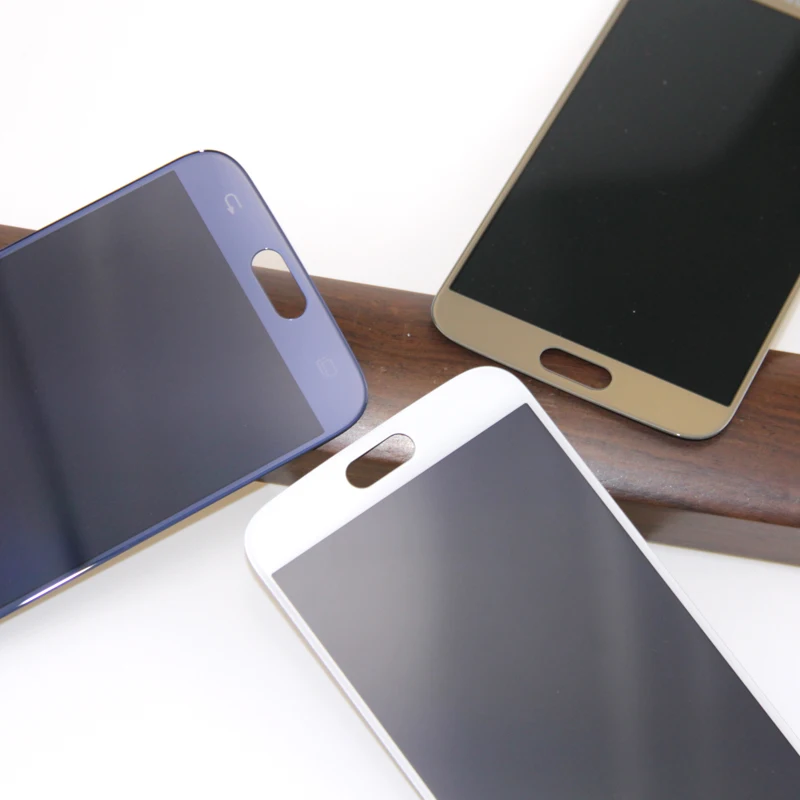 Супер AMOLED дисплей для SAMSUNG Galaxy S6 G920 G920F сенсорный экран дигитайзер Замена ЖК |